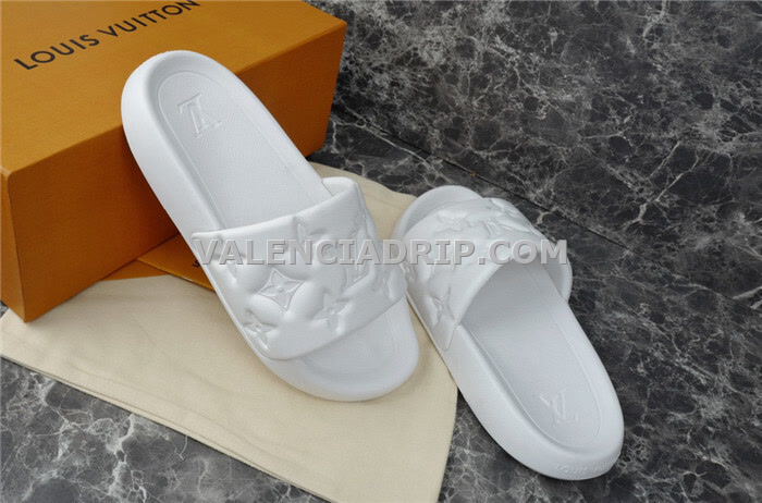 Chanclas Louis Vuitton - Blanco