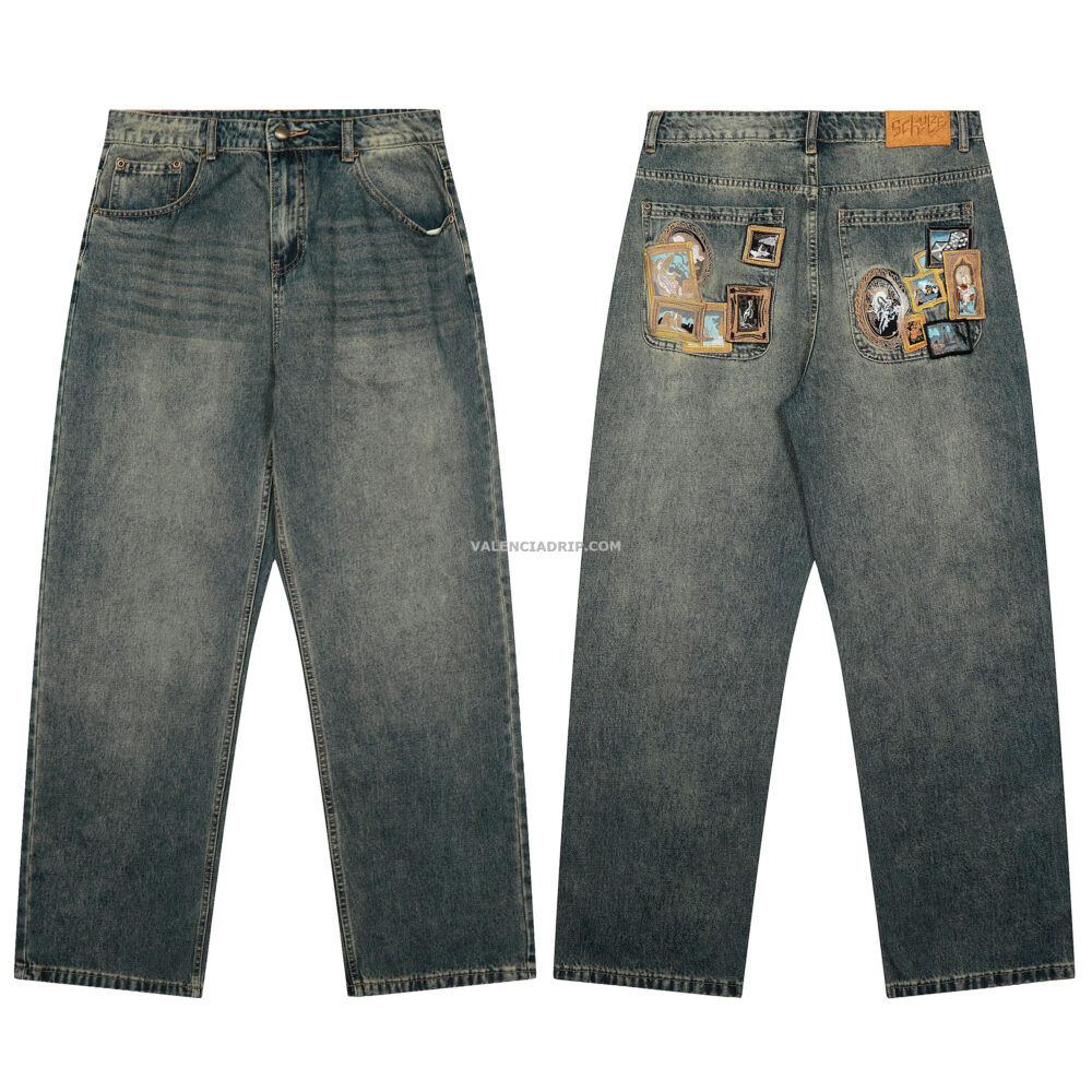 DERSCHUTZE JEANS vaqueros - Azul