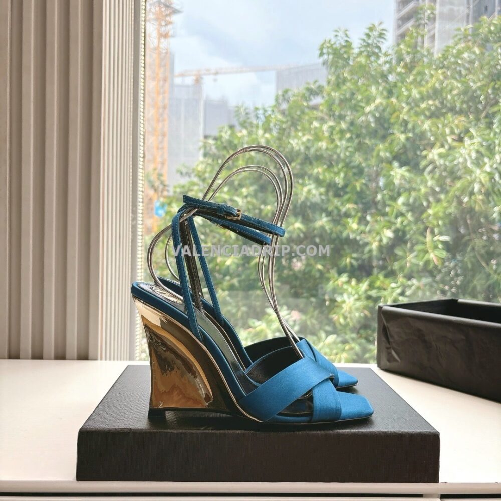 Tacones de mujer YSL - Azul