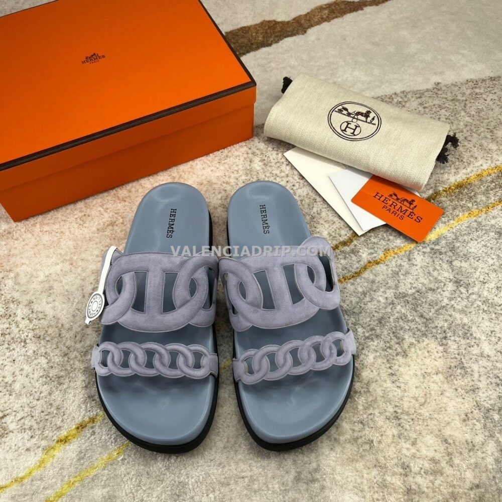 Chanclas Hermes - Gris