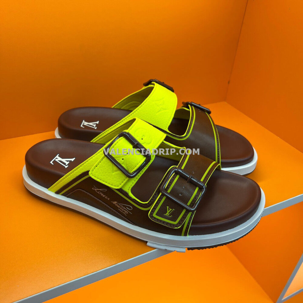 Chanclas Louis Vuitton - Marrón