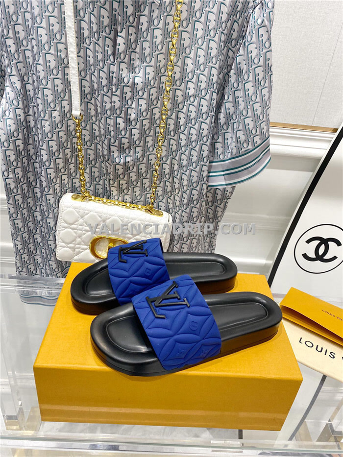 Chanclas Louis Vuitton - Azul