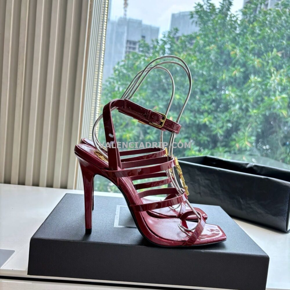 Tacones de mujer YSL - Rojo