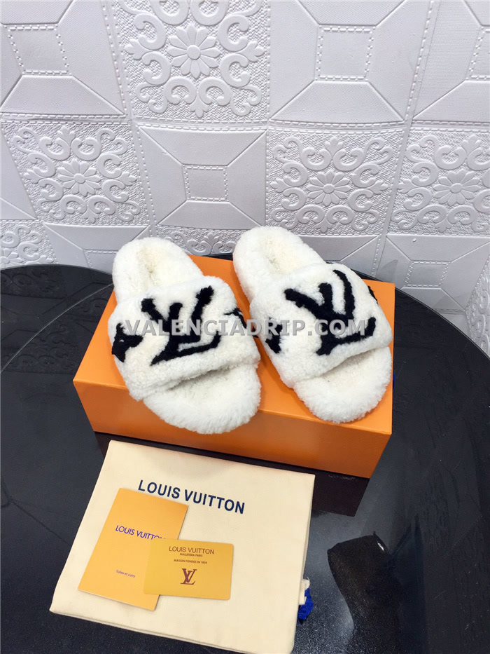 Chanclas Louis Vuitton - Blanco