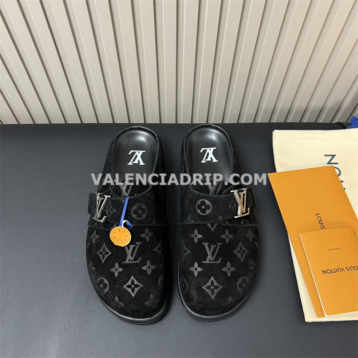 Chanclas Louis Vuitton - Negro