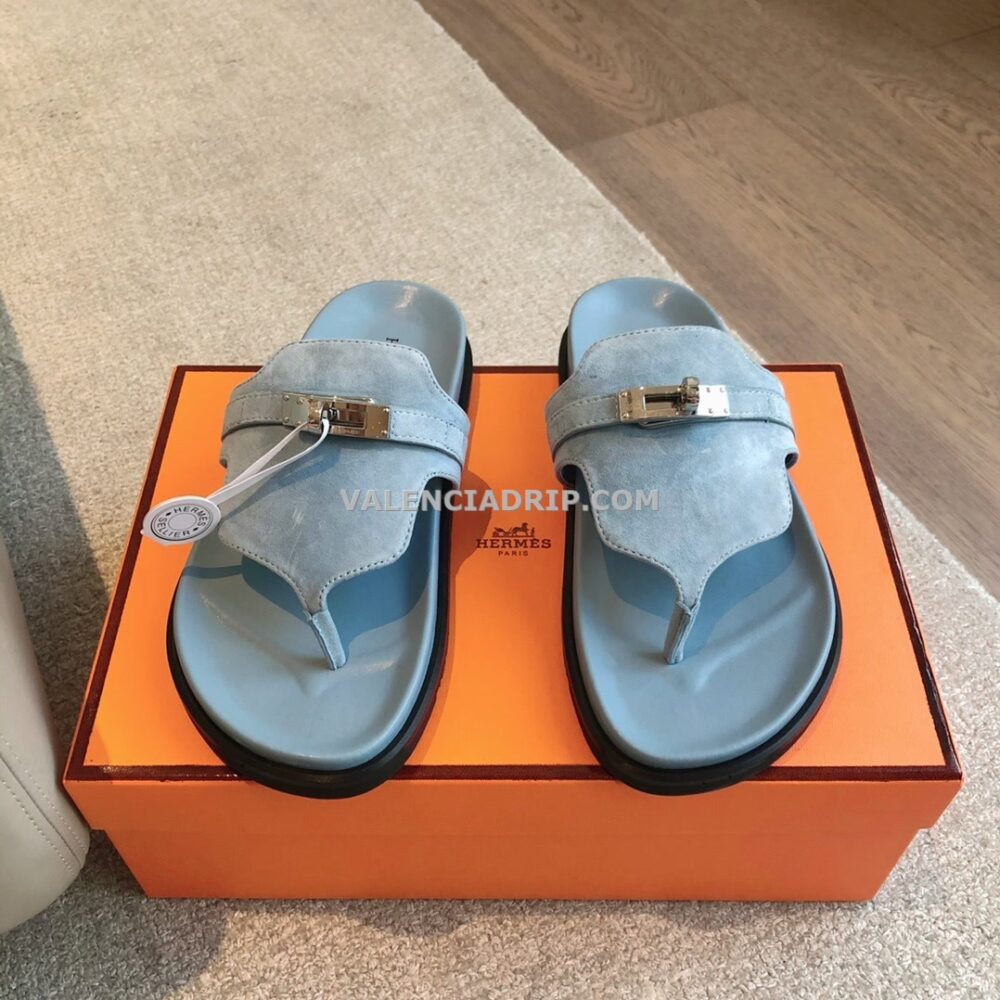 Chanclas Hermes - Gris