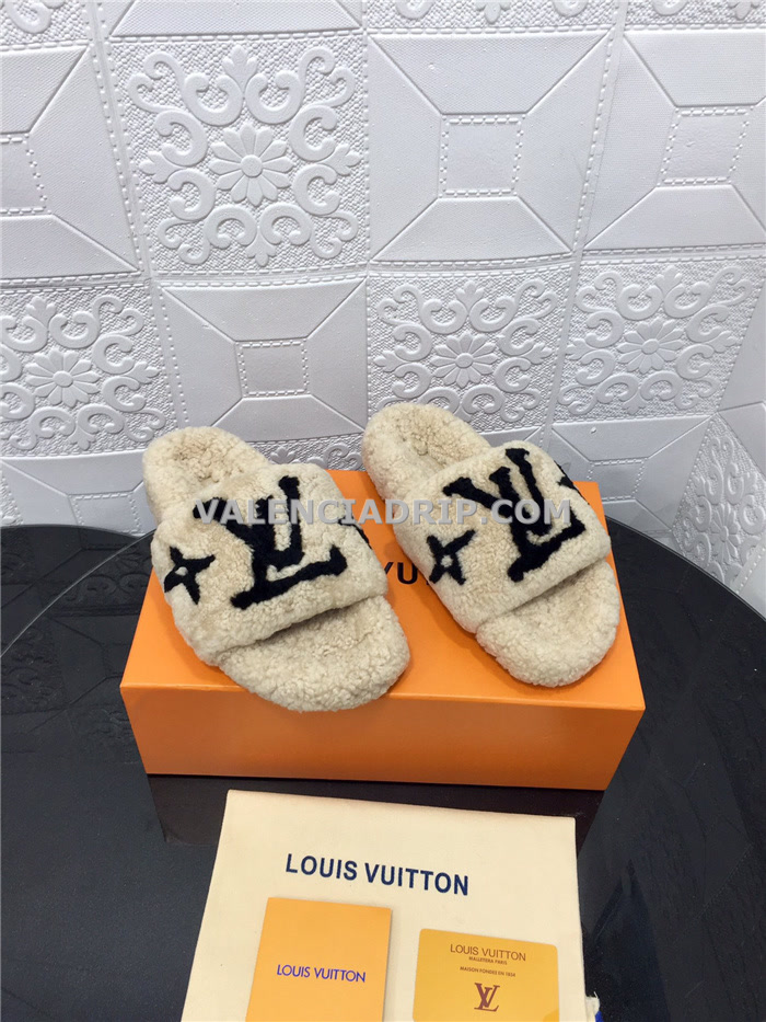 Chanclas Louis Vuitton - Beige