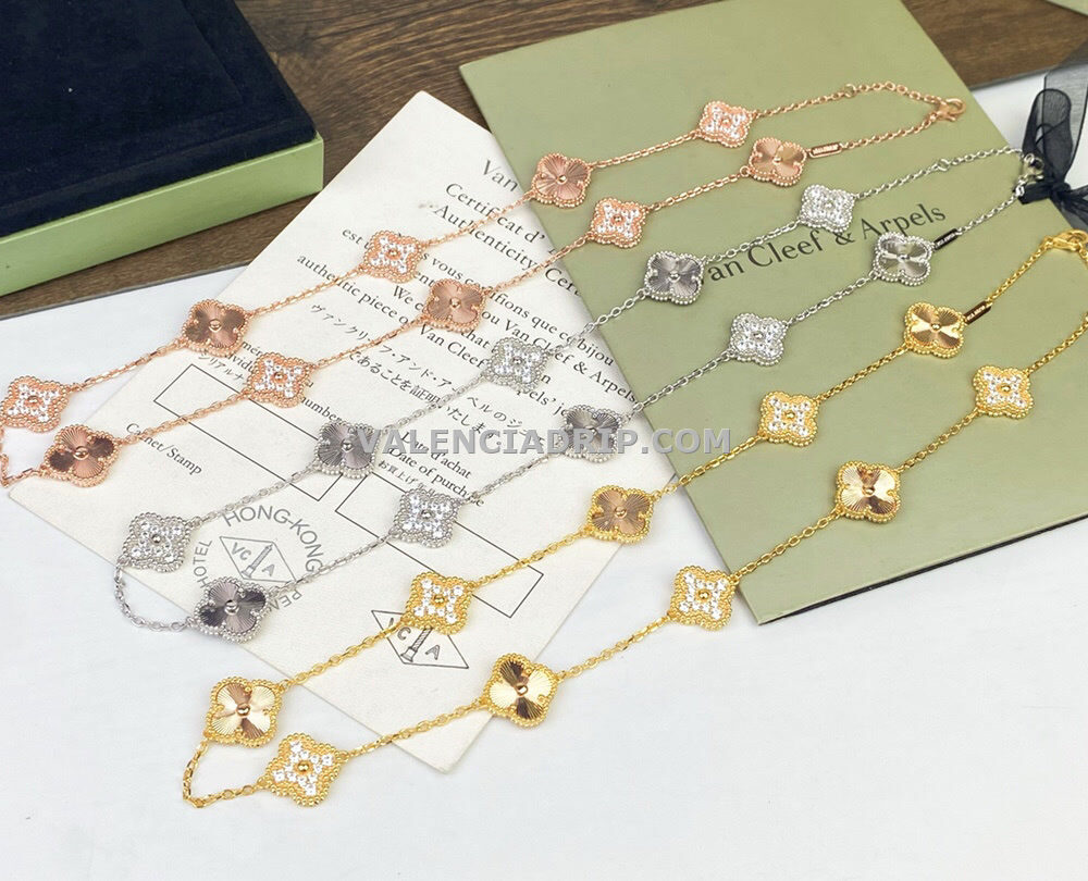 Collar Van Cleef & Arpels - Plateado