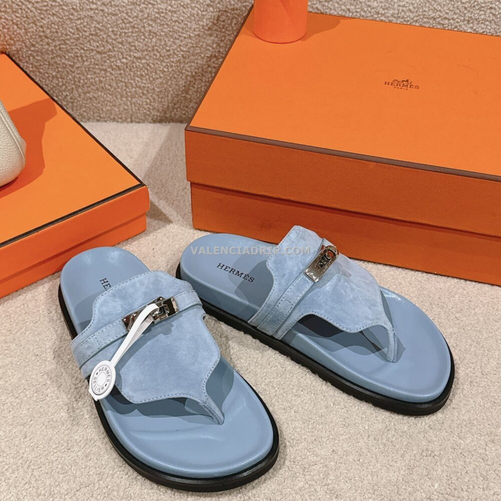 Chanclas Hermes - Azul