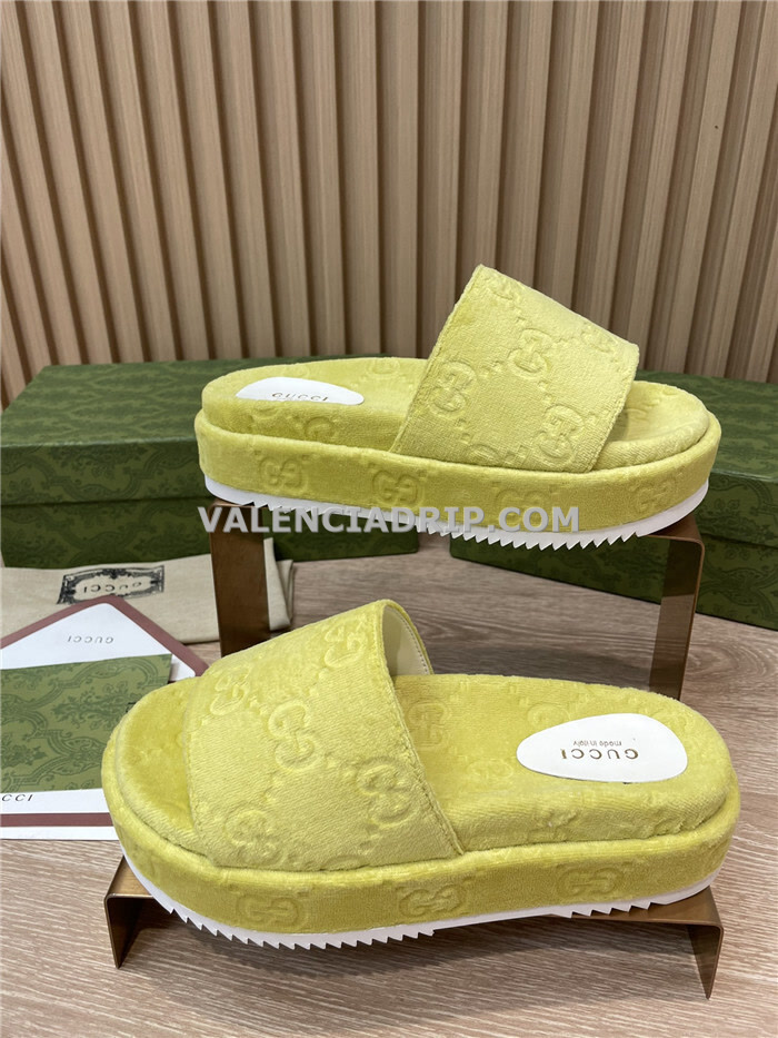 Chanclas GUCCI - Amarillo