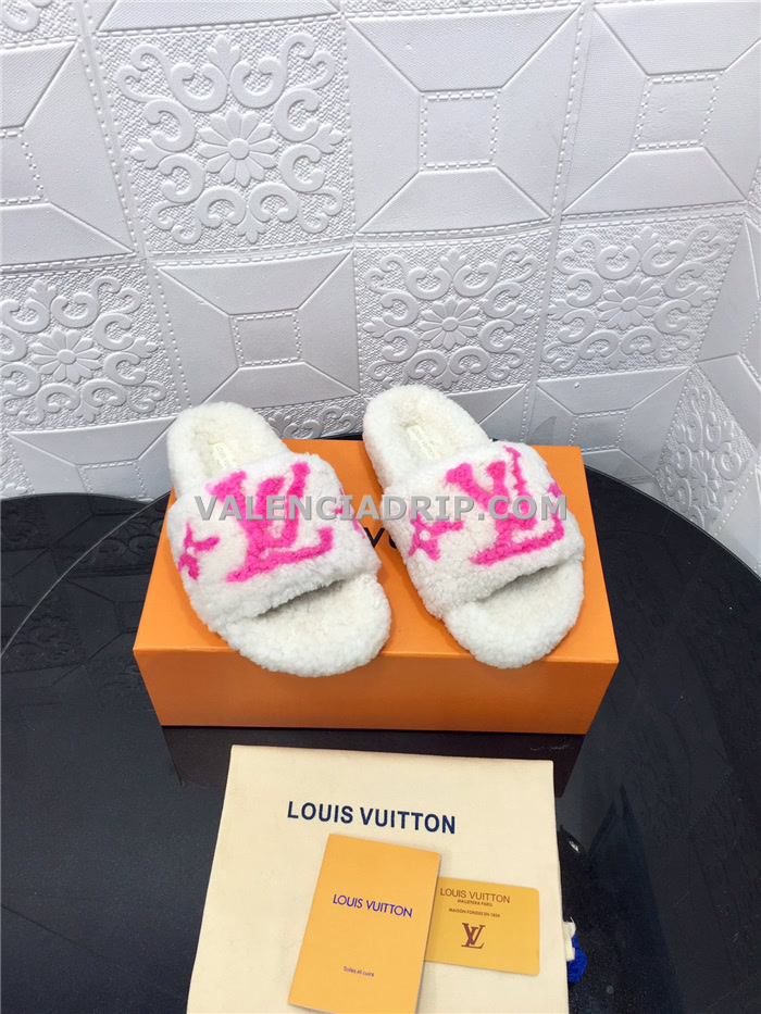 Chanclas Louis Vuitton - Blanco