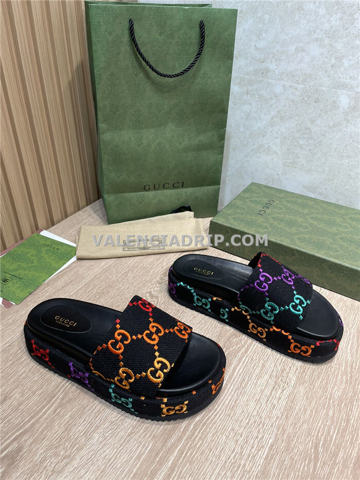 Chanclas GUCCI - Negro