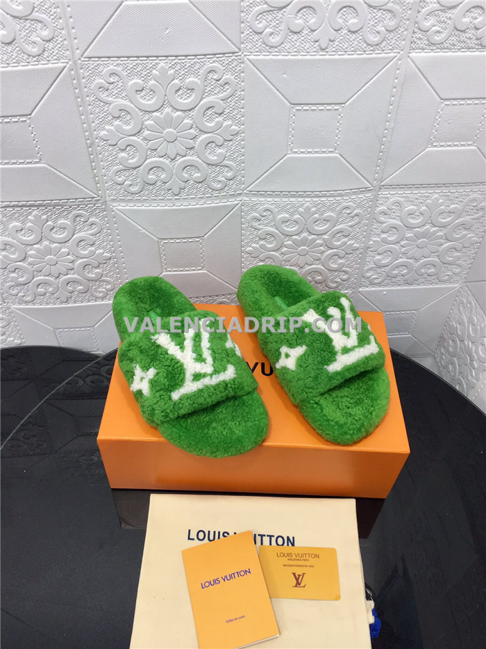 Chanclas Louis Vuitton - Verde