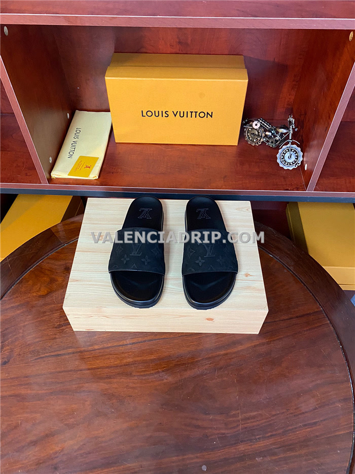 Chanclas Louis Vuitton - Negro