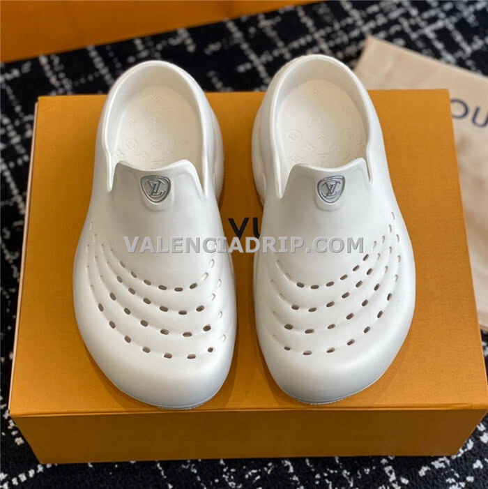 Chanclas Louis Vuitton - Blanco