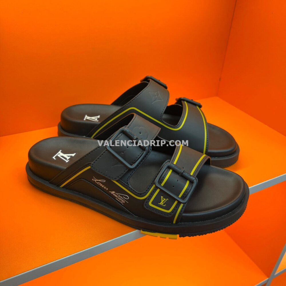 Chanclas Louis Vuitton - Negro