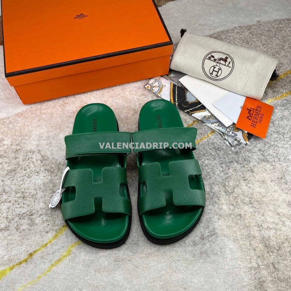 Chanclas Hermes - Verde