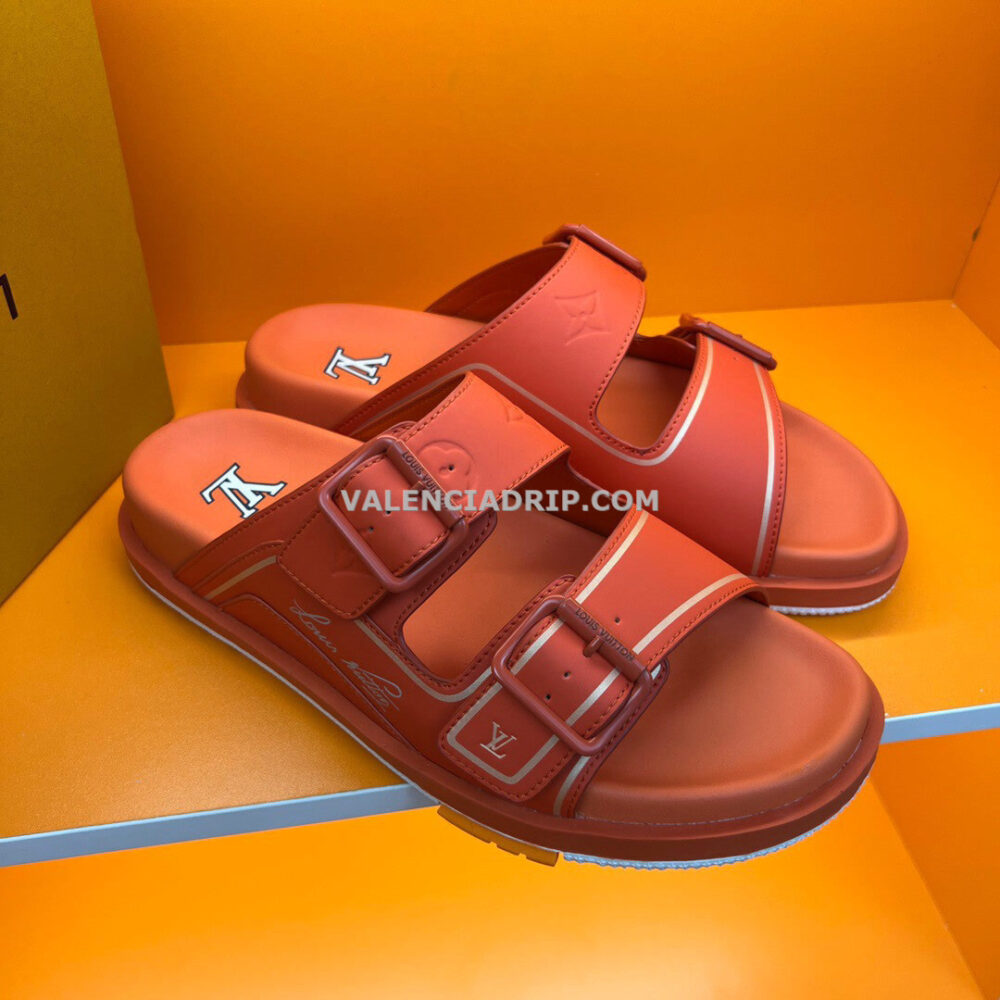 Chanclas Louis Vuitton - Naranja