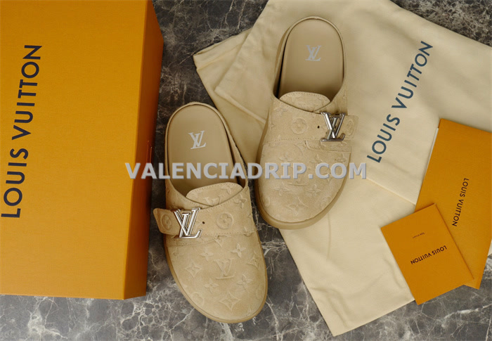 Chanclas Louis Vuitton - Beige