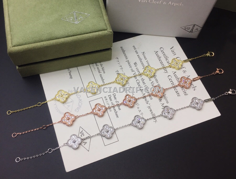 Pulsera Van Cleef & Arpels - Plateado