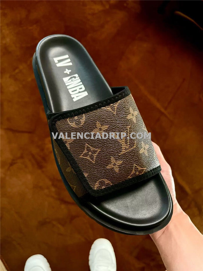 Chanclas Louis Vuitton - Marrón