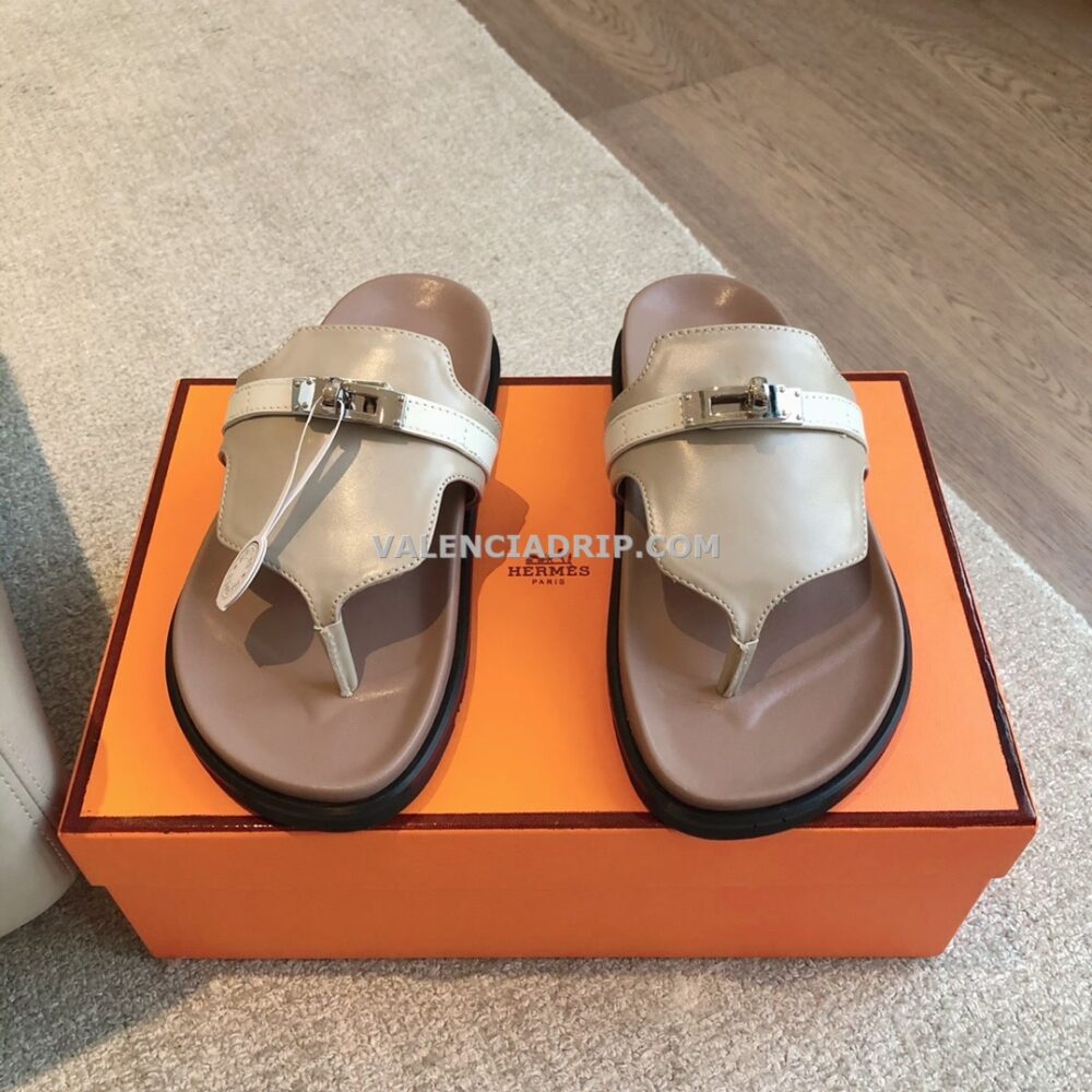 Chanclas Hermes - Beige