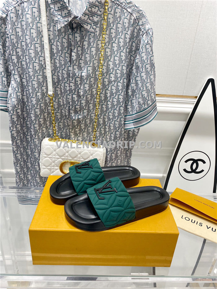 Chanclas Louis Vuitton - Verde