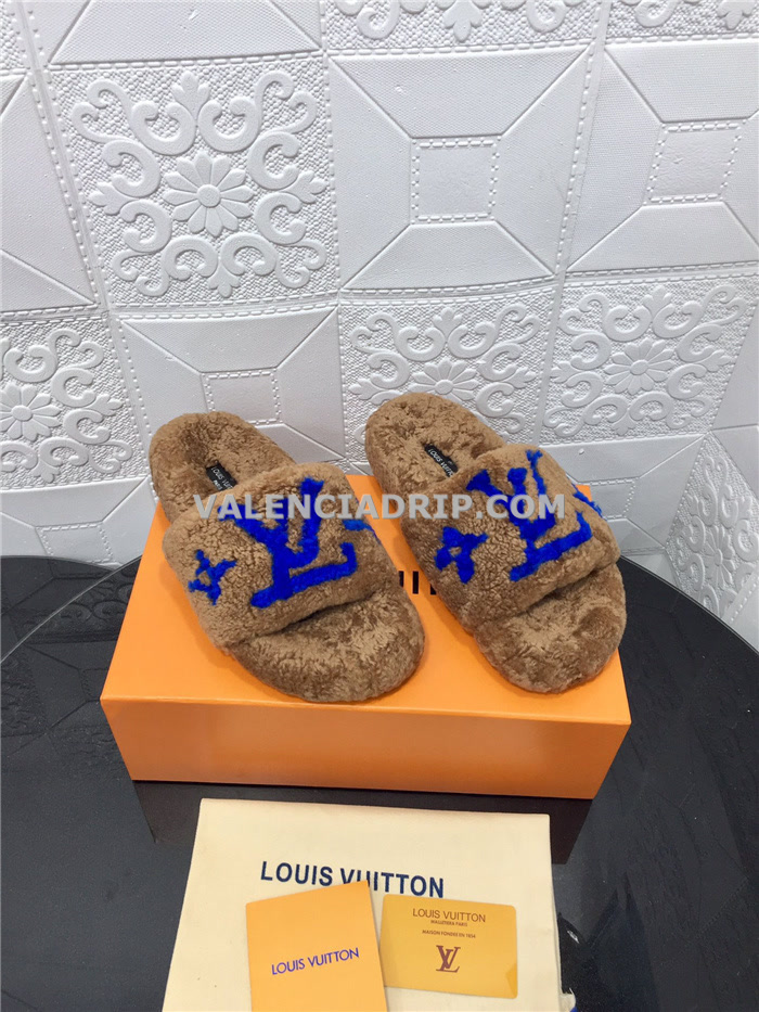 Chanclas Louis Vuitton - Marrón