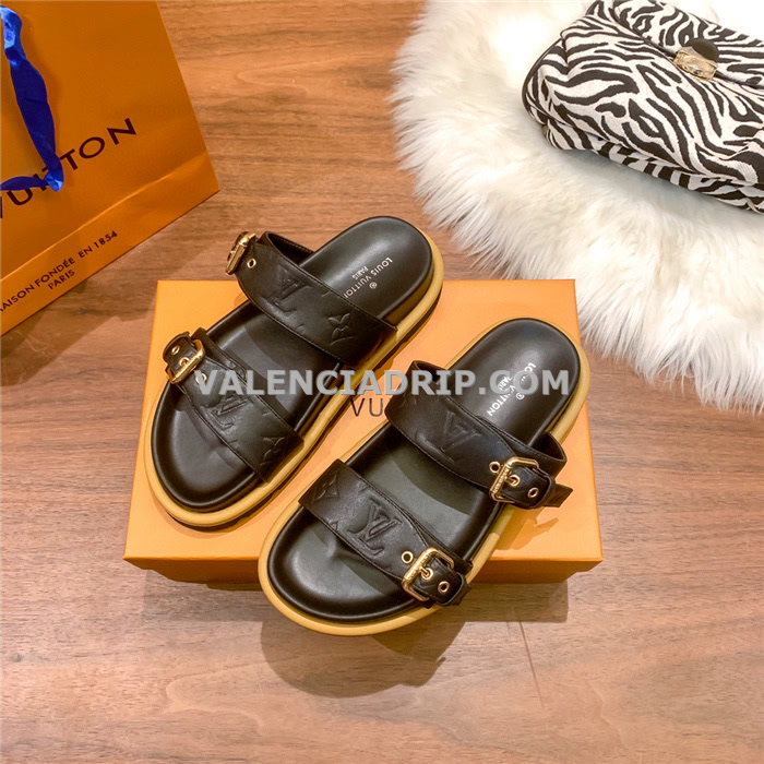 Chanclas Louis Vuitton - Marrón