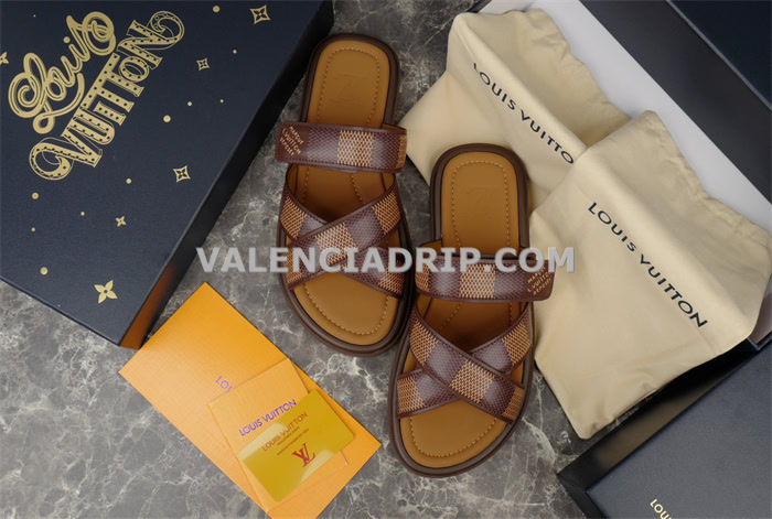 Chanclas Louis Vuitton - Marrón