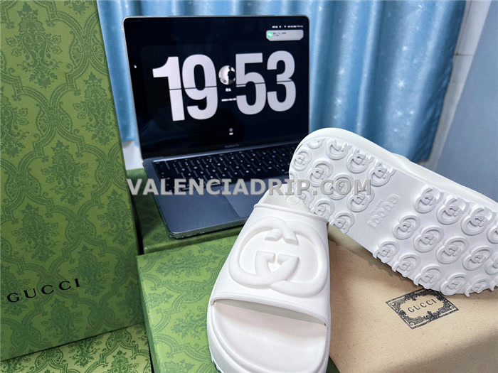 Chanclas GUCCI - Blanco