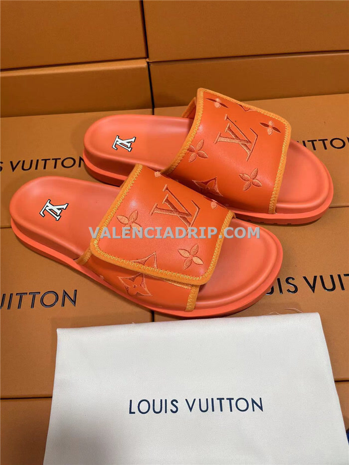 Chanclas Louis Vuitton - Naranja