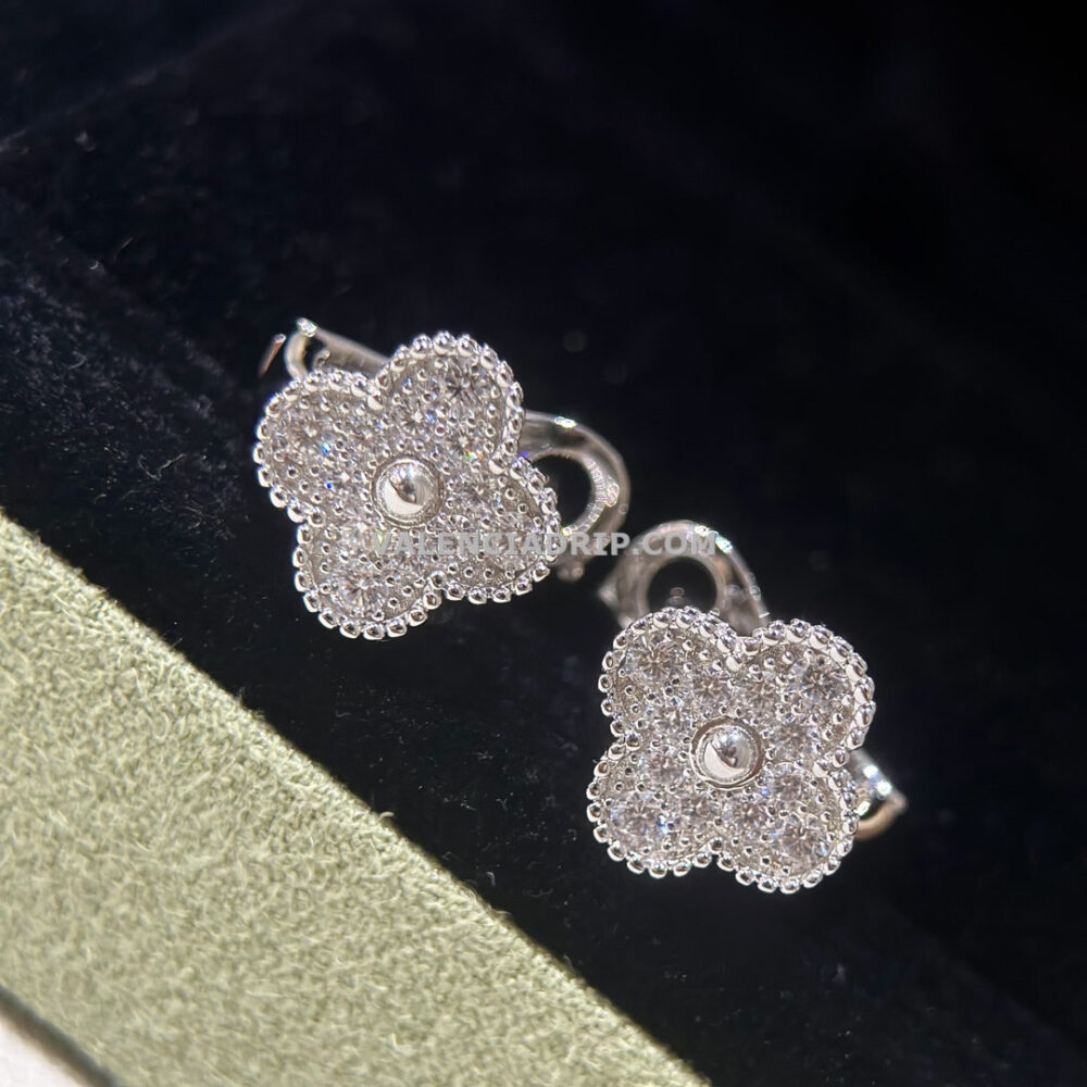Pendientes Van Cleef & Arpels - Plateado