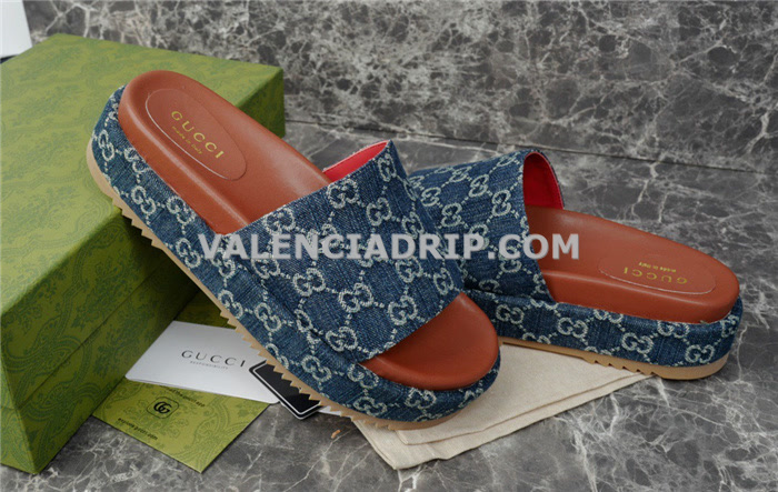 Chanclas GUCCI - Azul