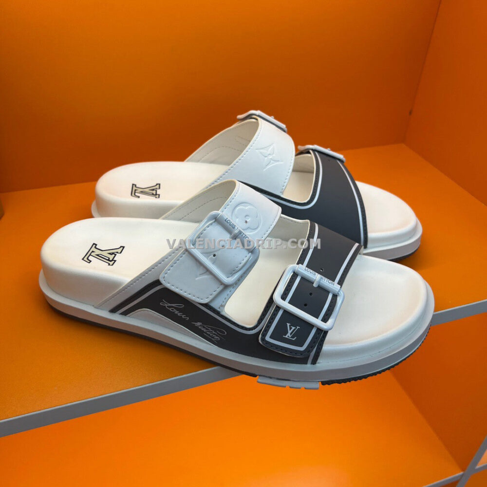 Chanclas Louis Vuitton - Gris