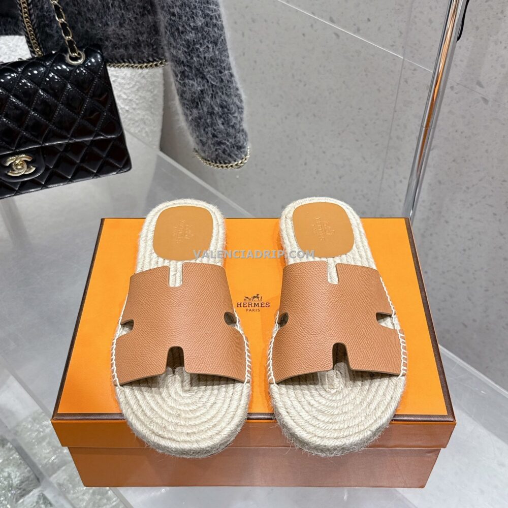 Chanclas Hermes - Marrón
