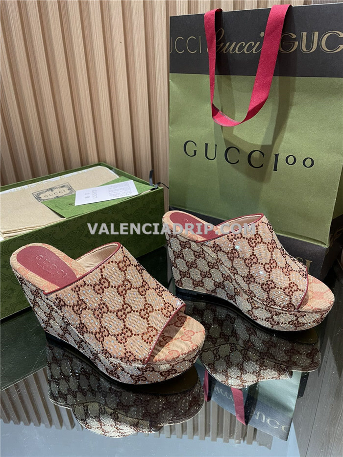 Chanclas GUCCI - Marrón
