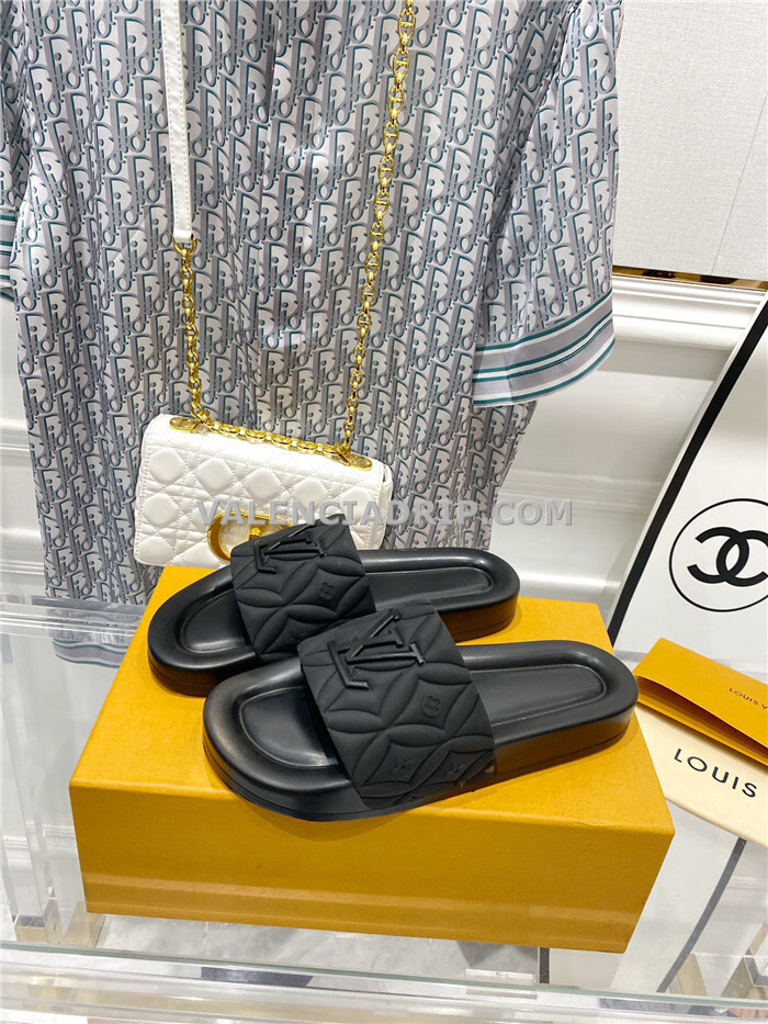 Chanclas Louis Vuitton - Negro