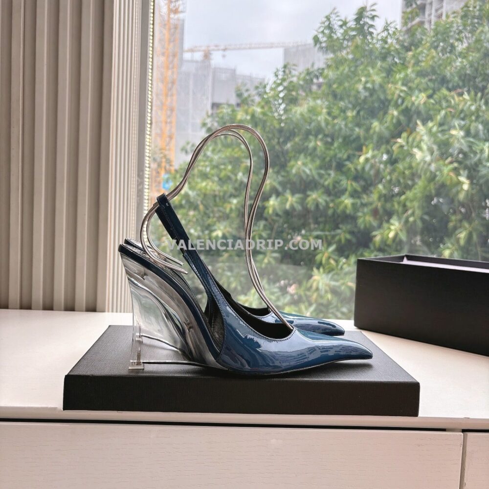 Tacones de mujer YSL - Azul