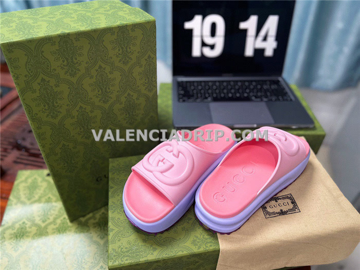 Chanclas GUCCI - Rosa