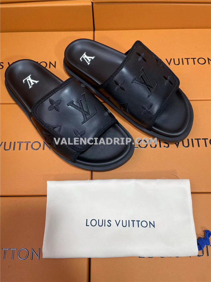 Chanclas Louis Vuitton - Negro