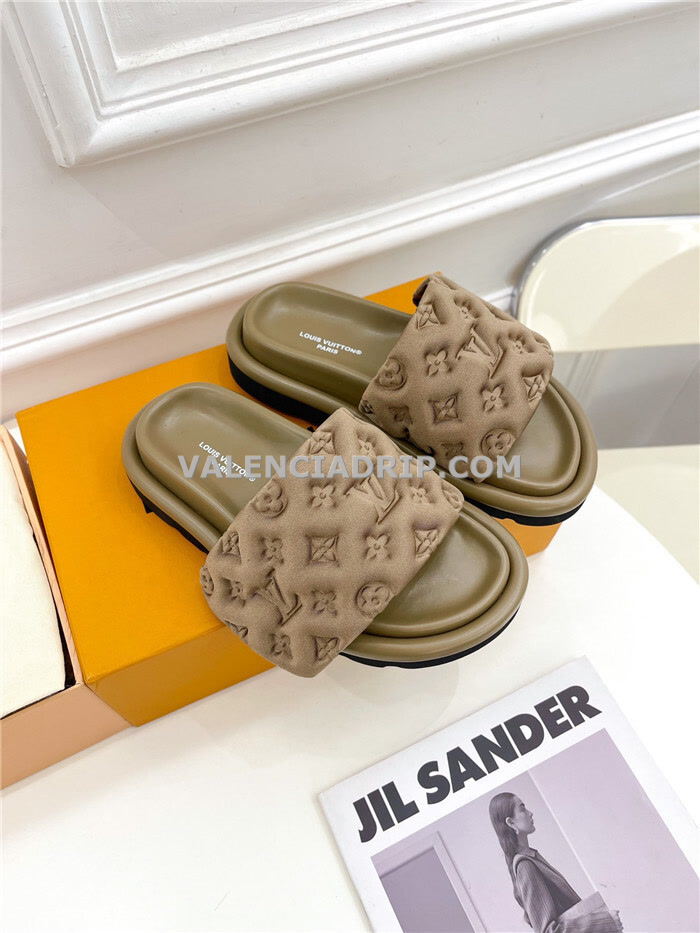 Chanclas Louis Vuitton - Beige