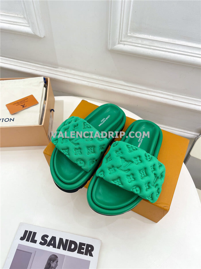 Chanclas Louis Vuitton - Verde