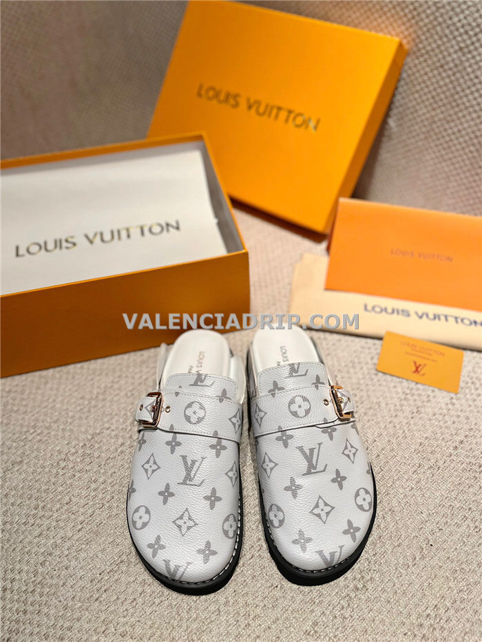 Chanclas Louis Vuitton - Blanco