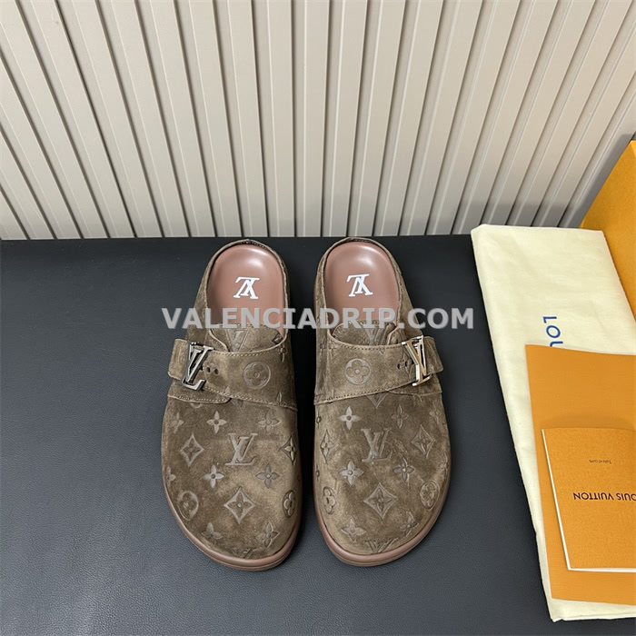 Chanclas Louis Vuitton - Marrón