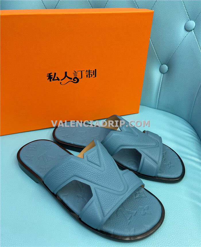 Chanclas Louis Vuitton - Azul