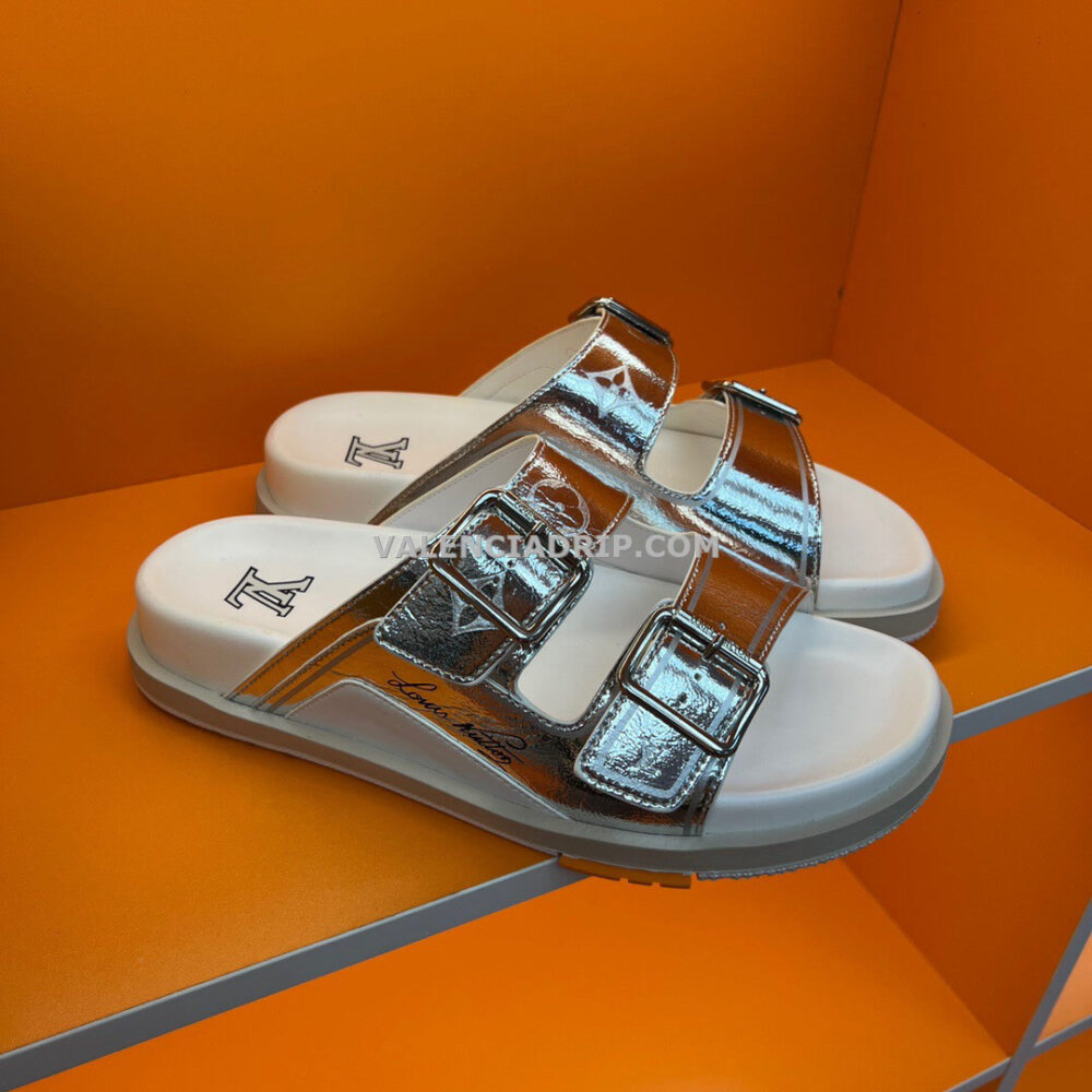 Chanclas Louis Vuitton - Gris