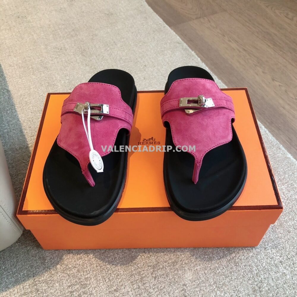 Chanclas Hermes - Rosa