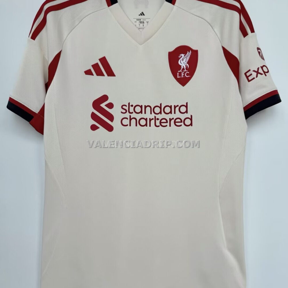 Camiseta visitante Adidas Liverpool 25/26