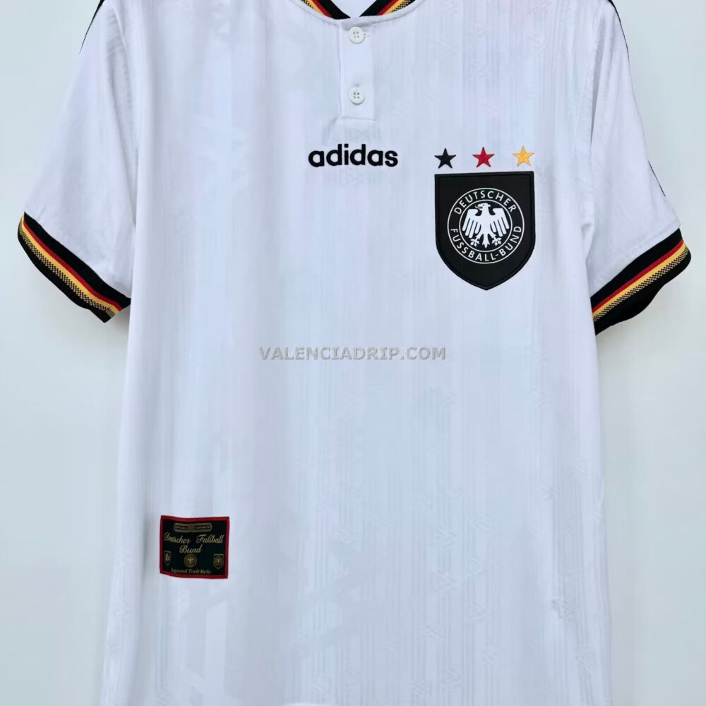 Camiseta local Adidas Alemania 1996
